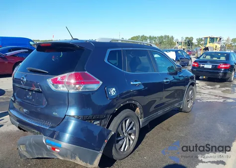 2016 Nissan Rogue Sl from USA, damaged, VIN 5N1AT2MT9GC774814